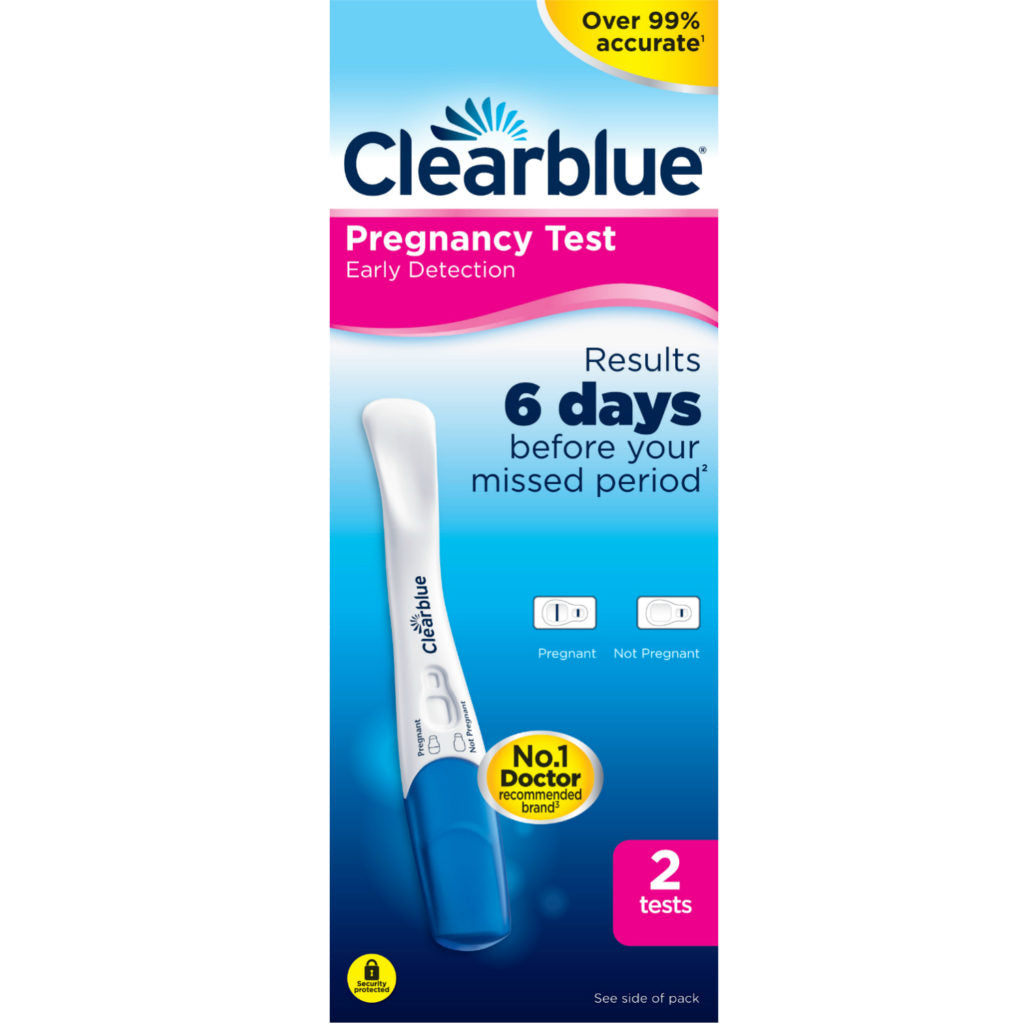 Clearblue Early Pregnancy Test 2 stk - Frjósemisvörur Freyju